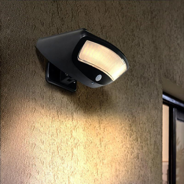 36-LED Outdoor Courtyard Lighting Solar Street Lights Human Body Induction Wall Lights(Warm Light) by buy2fix