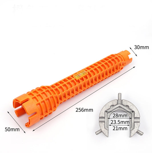 5 In 1 Multifunctional Sink Bathroom Wrench Plumbing Installation Tool Water Pipe Faucet Repair Removal Tool by buy2fix