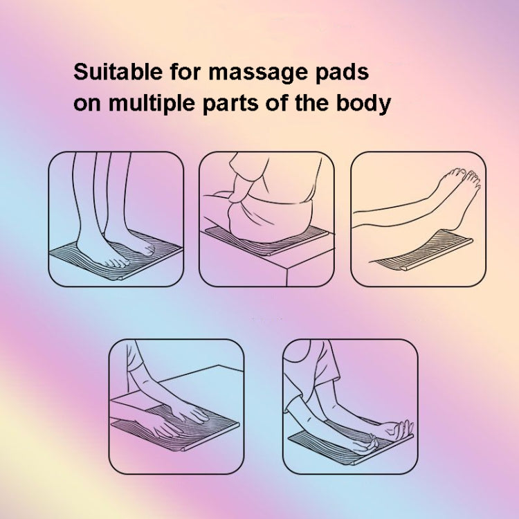 EMS Colorful Foot Massage Foot Pad Pulse Foot Massage Machine Smart Acupuncture Foot Massage Pad With Remote Control by buy2fix