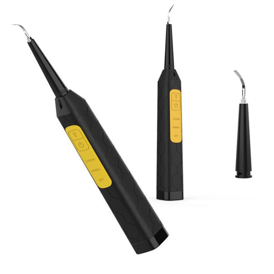 JYQ-023 Oral Tooth Cleaning and Care Tool Household Electric Dental Instrument for Removing Yellow Teeth and Tobacco Stains(Black) by buy2fix