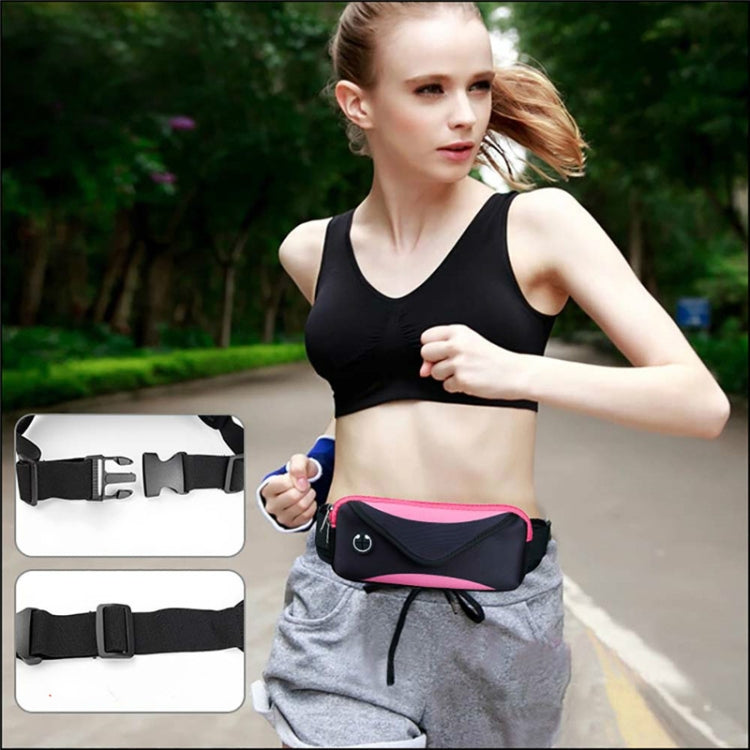 Sports Running Mobile Phone Waterproof Waist Bag, Specification:iPhone Universal(Blue) - Other by buy2fix | Online Shopping UK | buy2fix