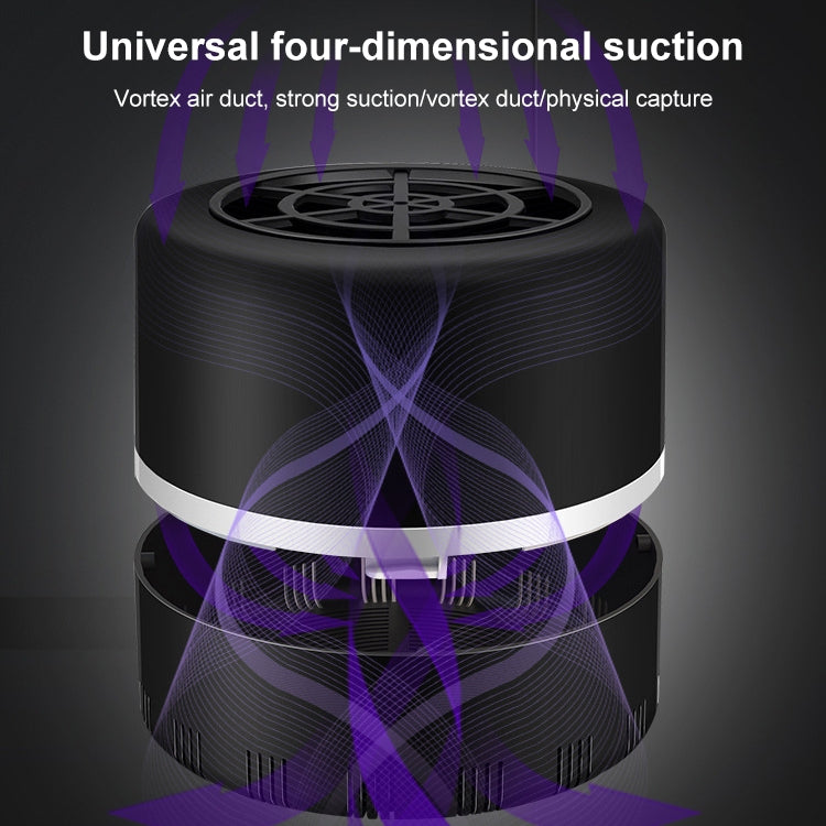 Home Bedroom Light Wave Physical Mosquito Trap Mosquito Lamp, Colour: Black by buy2fix