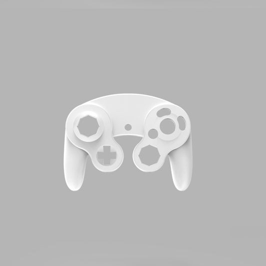 2 PCS Game Single Point Handle Shell Replacement Shell Handle Repair Parts For Nintendo NGC(White) by buy2fix