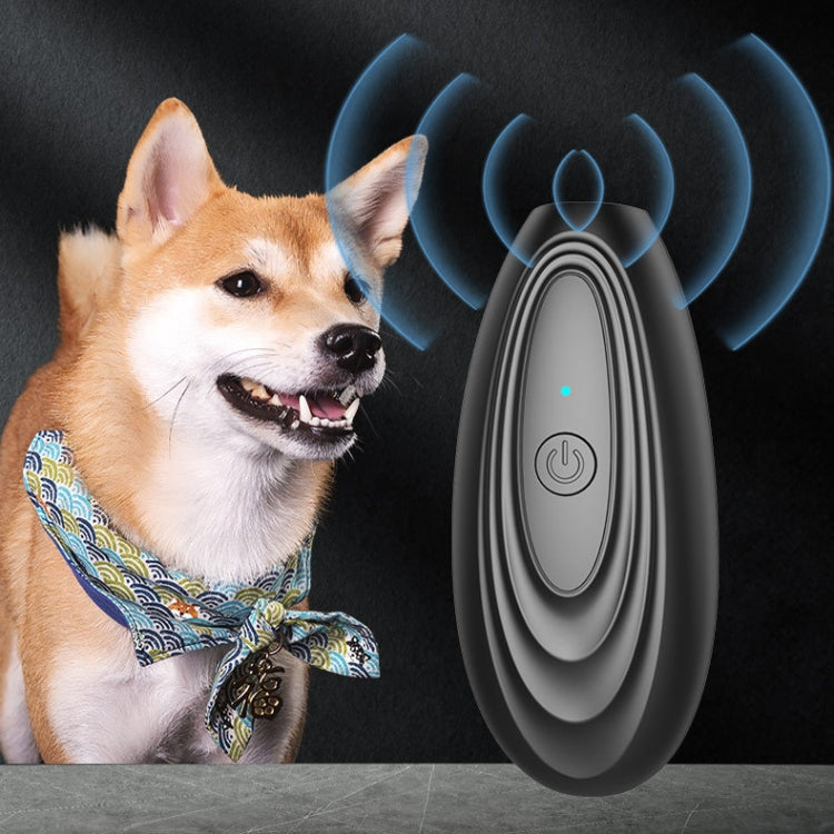 740R Ultrasonic Dried Dog Handheld Scared Dog Anti-Dog Bite Trainer(Black) by buy2fix