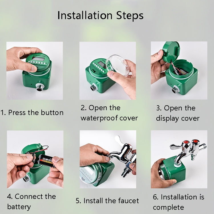 RUAMEA BQ03 Automatic Timing Sprayer Micro-Spray Drip Irrigation System by buy2fix