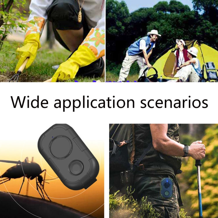H20 Ultrasonic USB Mosquito Repellent Portable Outdoor Mini Insect Repellent(Black) by buy2fix