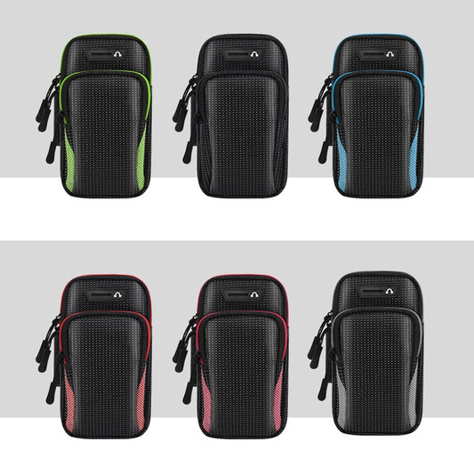 2 PCS Running Mobile Phone Arm Bag Sports Wrist Bag Universal For Mobile Phones Within 6 Inche, Colour: Green - 5.5~6.5 inch by buy2fix | Online Shopping UK | buy2fix