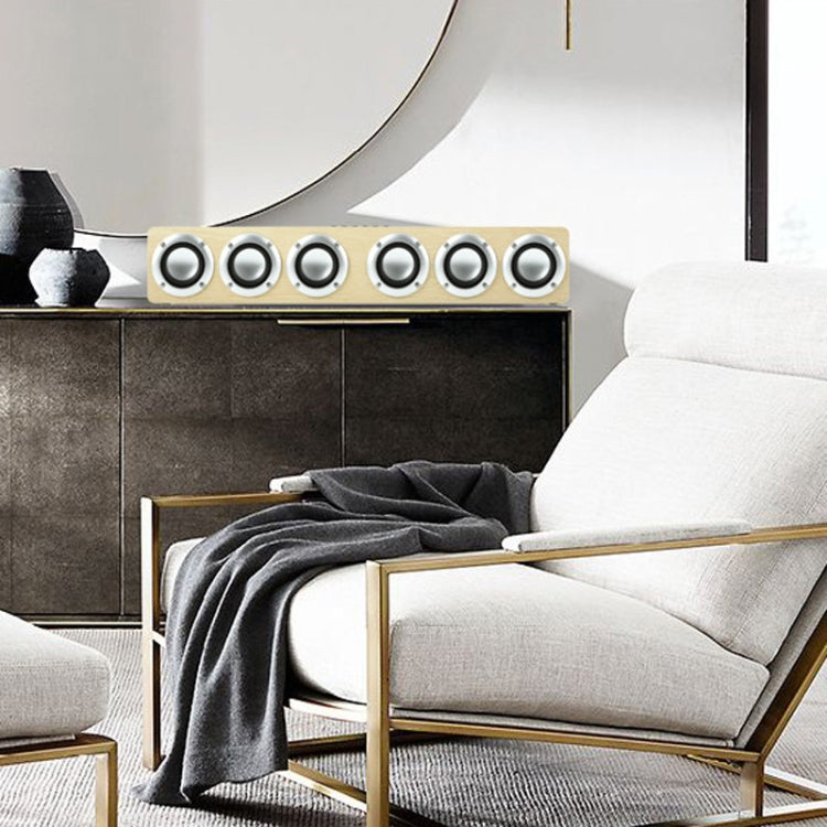 M1 Bluetooth Speaker Alarm Clock Wooden Wireless Desktop Loudspeaker(Black) - Desktop Speaker by buy2fix | Online Shopping UK | buy2fix