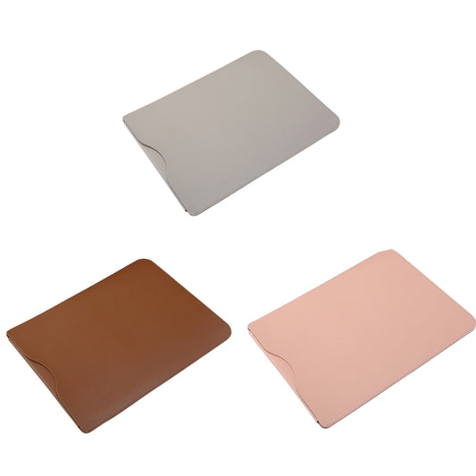 Locked Side Laptop Liner Bag For MacBook Pro 15.4 inch A1398( Liner Bag Brown) by buy2fix