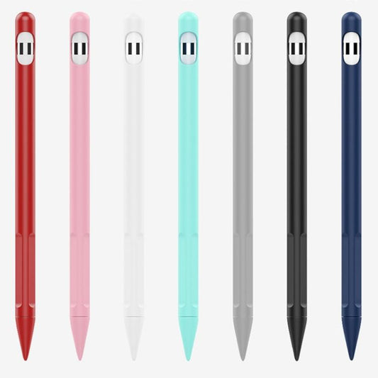 2 Sets 4 In 1 Stylus Silicone Protective Cover + Anti-Lost Rope Set For Apple Pencil 1(Mint Green) by buy2fix