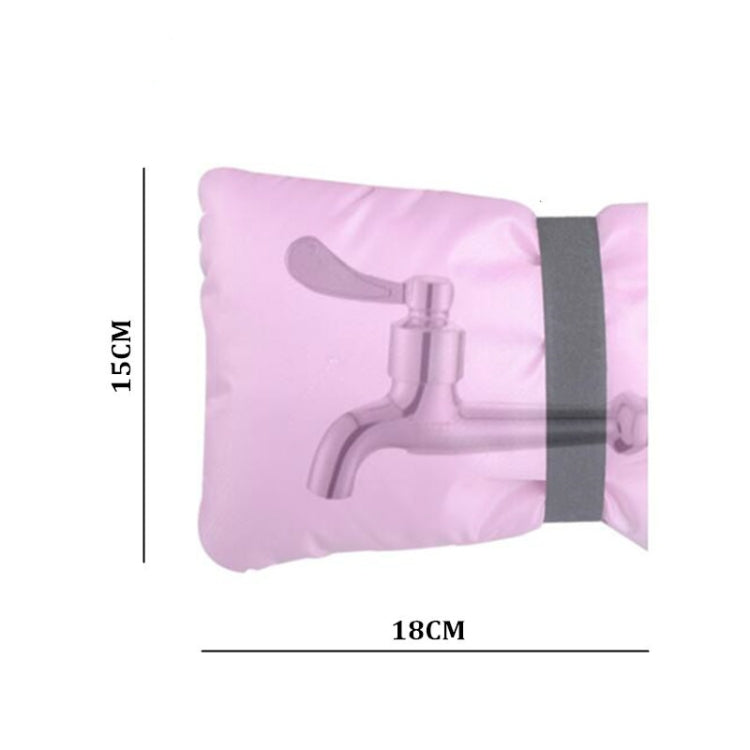 2 PCS Outdoor Terrace Winter Faucet Protective Cover Anti-icing Antifreeze Warm Cover(Black) by buy2fix