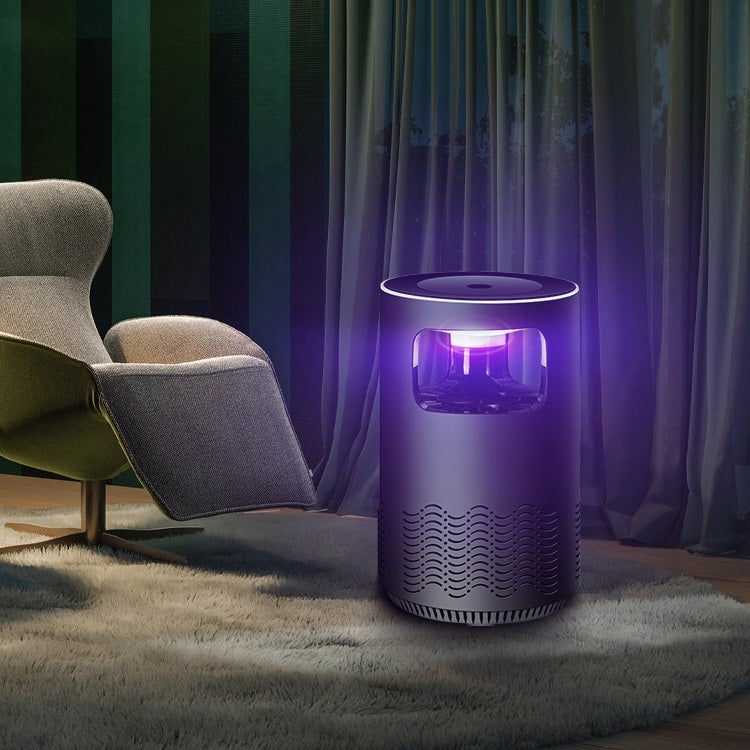 Household Mute Inhalation Photocatalyst USB Physical Mosquito Killer Small Q-Black(USB) by buy2fix