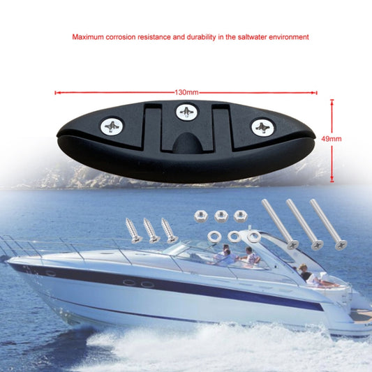 5 Inch Nylon Folding Cable Bolt Claw Bollard Marine Yacht Hardware Accessories by buy2fix
