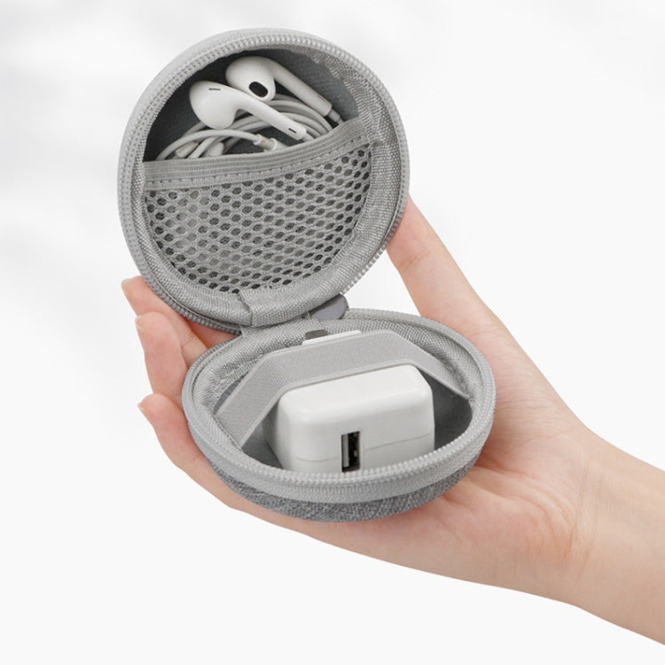 2 PCS Baona BN-F002 Data Cable Charger EVA Storage Bag Box(Gray) by Baona