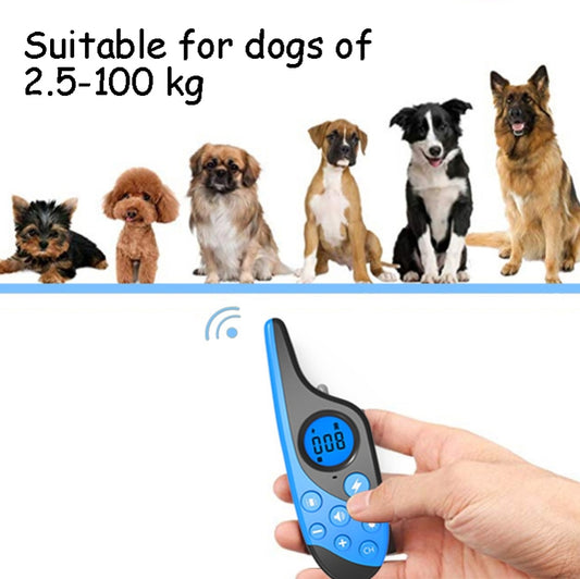 L-818 500M Dog Training Device Rechargeable Remote Control Pet Bark Stopper by buy2fix