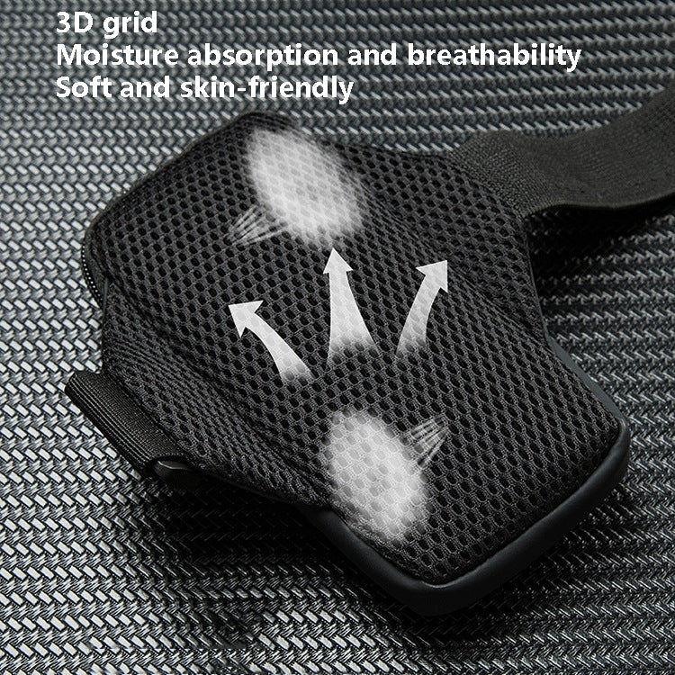 Running Mobile Phone Arm Bag Sports Yoga Fitness Mobile Phone Bag(B221 Black) - 5.5~6.5 inch by buy2fix | Online Shopping UK | buy2fix