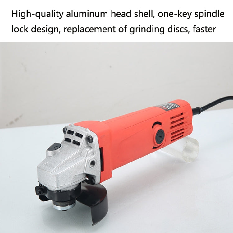 700 Angle Grinder Electric Chain Saw Polishing Machine Changed Electric Saw Small Household Cutting Machine, EU Plug(Red) by buy2fix