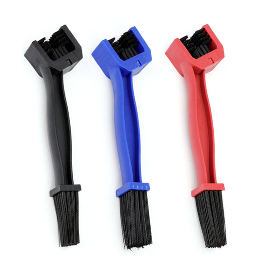 5 PCS BG-7168 Bicycle And Motorcycle Cleaning Brush Three-Sided Chain Brush, Colour: Red by buy2fix