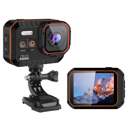 SC002-12 4K Outdoor Sports Camera WiFi Diving Waterproof Mini Camera(Black) by buy2fix