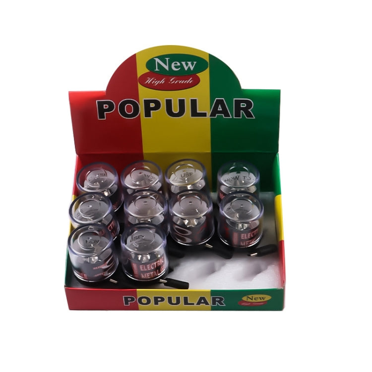 USB Electric Cigarette Grinder Convenient And Fast Cigarette Crusher(Black) by buy2fix