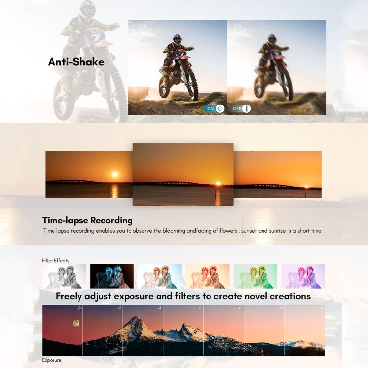 DC308 2.8-Inch 4K HD Front And Rear Dual-Camera 16X Zoom Digital Camera UK Plug(White) by buy2fix