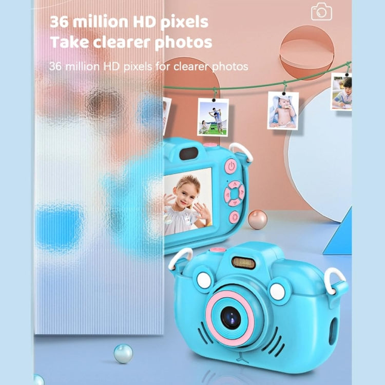 DC502 2.4-Inch 16X Zoom 2.7K Video Recording Children Digital Camera, Color: Yellow No Card(US Plug) - Children Cameras by buy2fix | Online Shopping UK | buy2fix