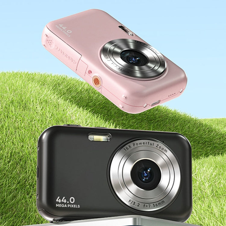 DC406L 2.4-Inch 1080P Mini HD 16X Zoom Digital Camera Home Children Camera US Plug(Pink) by buy2fix