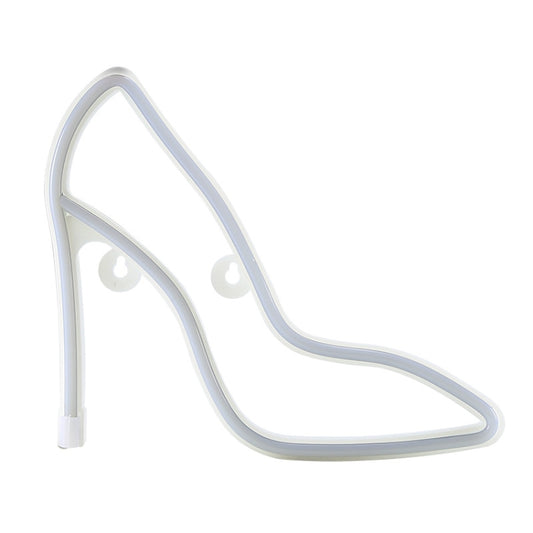 LED High Heels Neon Modeling Lights Bar Cafe Decoration Lights Lights(Red Light) by buy2fix