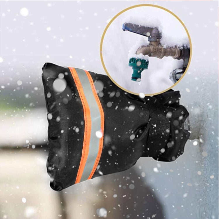 Outdoor Winter Faucet Protective Cover, Size: 17x21cm(Fluorescent Orange Reflector) by buy2fix