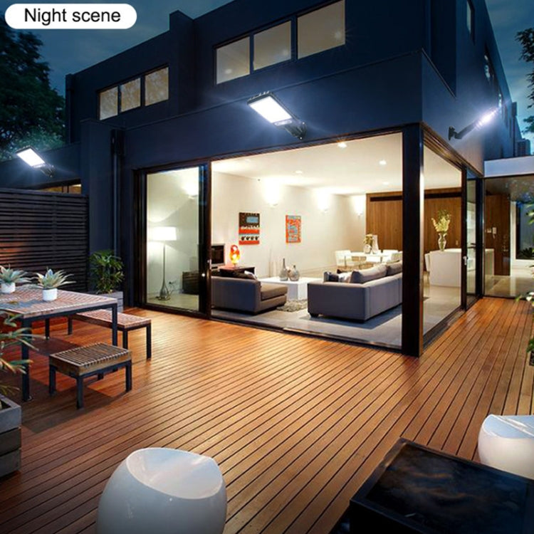 616 Solar Street Light LED Human Body Induction Garden Light, Spec: 72 SMD No Remote Control by buy2fix