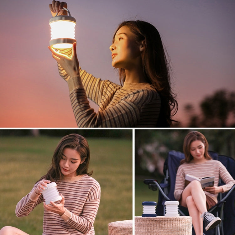 Outdoor Folding Magnetic LED Emergency Camping Light(Blue) by buy2fix