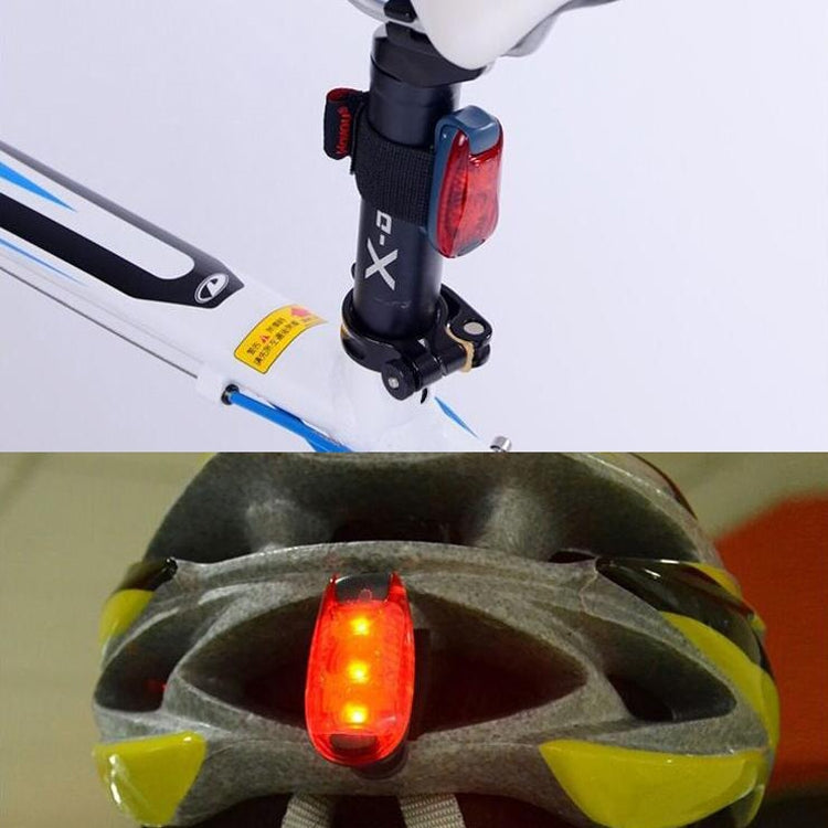 Outdoor Cycling Night Running Warm Light Bicycle Tail Light, Colour: 5 LED Red by buy2fix