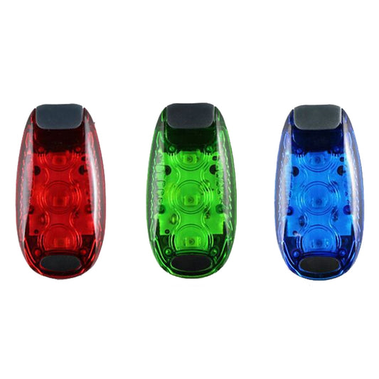 Outdoor Cycling Night Running Warm Light Bicycle Tail Light, Colour: 5 LED Blue by buy2fix