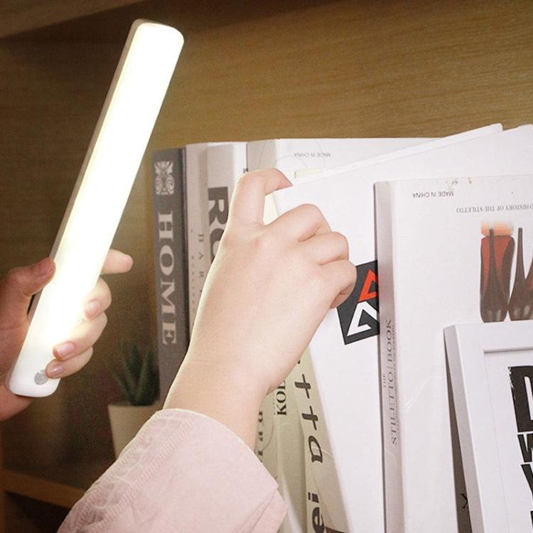 Magnetic Rechargeable Cabinet Bedside Human Body Induction Lamp, Specification: 400 mAh Without Switch 15cm(Yellow Light) by buy2fix