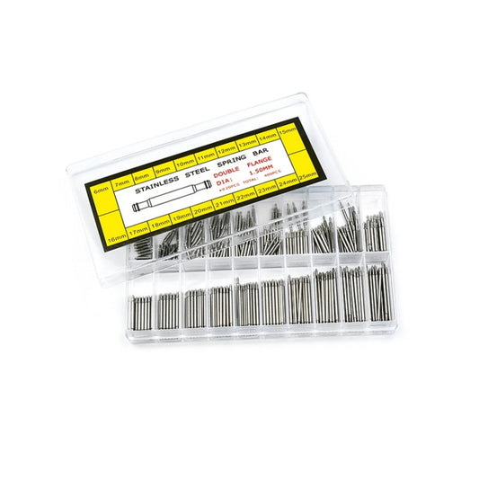 400 PCS / Box G084 6-25mm Stainless Steel Seamless Box Packing Spring Bar - Watch Parts & Tools by buy2fix | Online Shopping UK | buy2fix