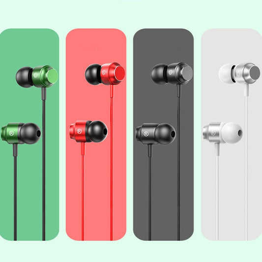TS902 Metal In-Ear USB-C / Type-C Game Earphone, Cable Length: 1.2m(Silver Gray) by buy2fix