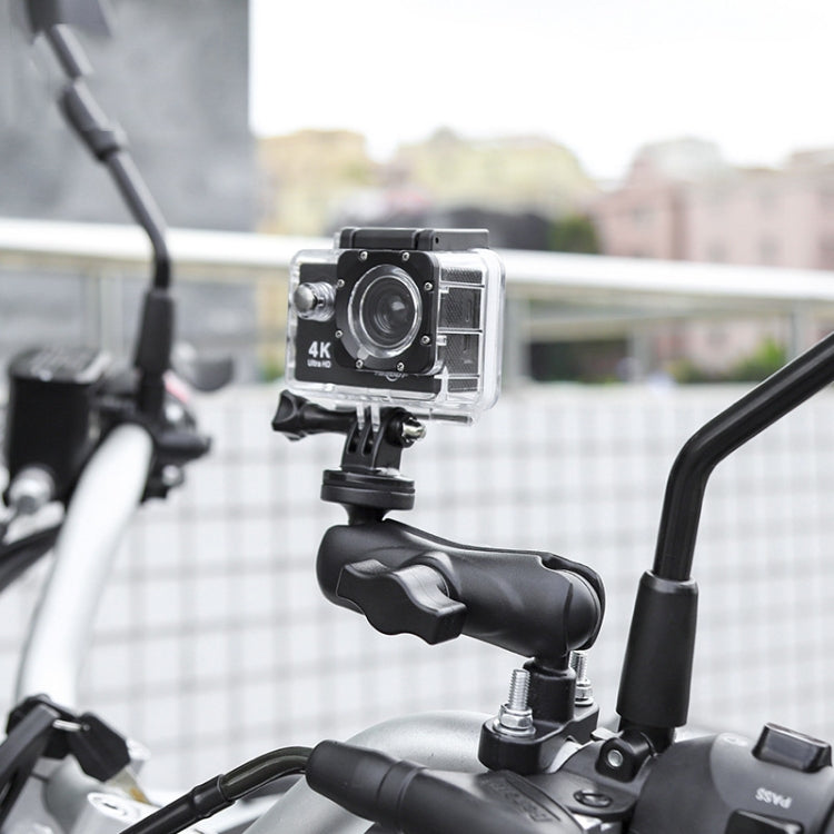 Motorcycle Action Camera Mount Holder(Handlebar) by buy2fix