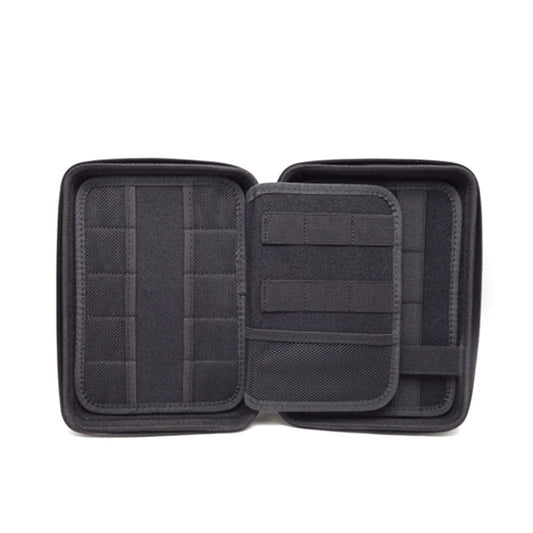 GH1319 EVA Large Capacity Electronic Digital Accessories Storage Bag(Carbon Fiber Black) by buy2fix