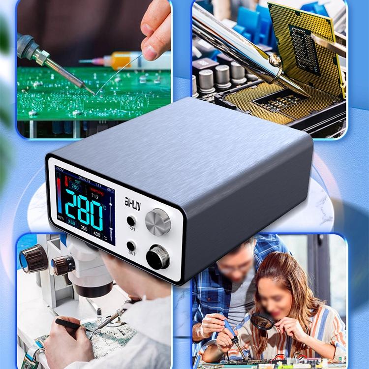 AIXUN T3A Soldering Station+T245 Welding Pen Precision Repair Welding Tool Set(US Plug) by buy2fix