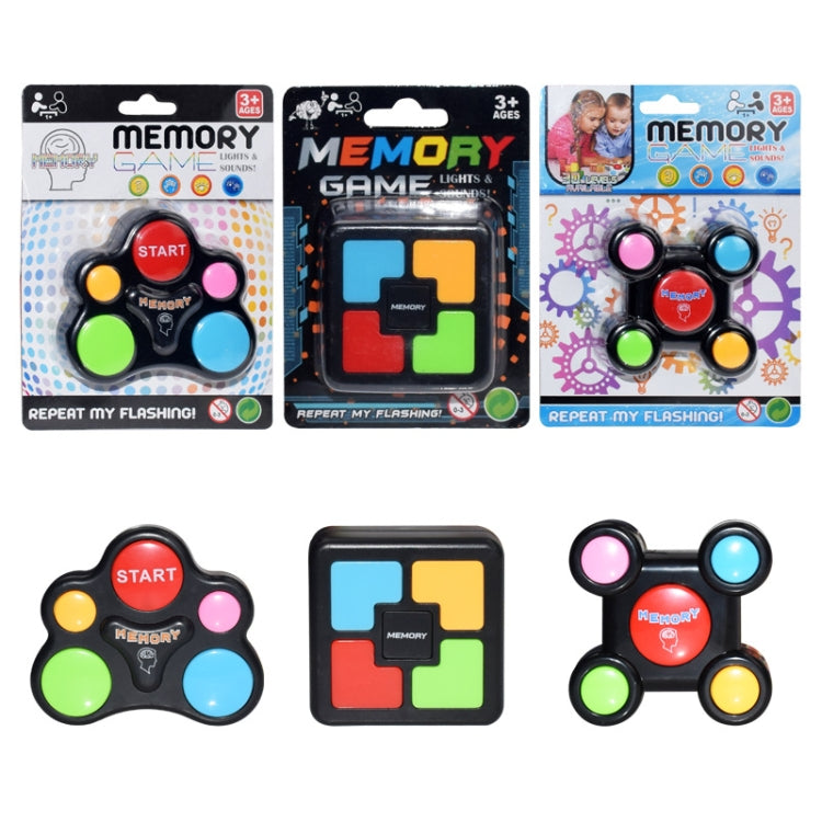 Children Educational Memory Training Game Machine, Style: Square by buy2fix