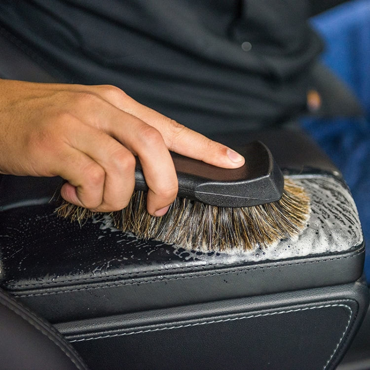 Car Horsehair Interior Leather Brush by buy2fix