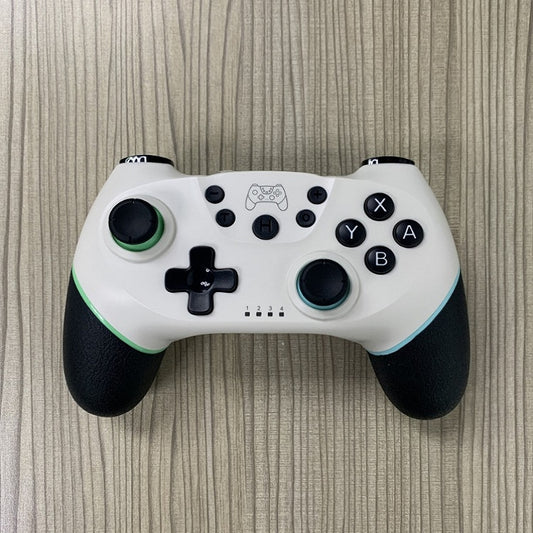 Vibration 6-axis Somatosensory Wireless Bluetooth Gamepad For Switch(Green Blue) by buy2fix