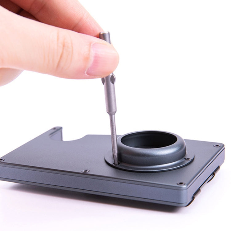 Tracker Card Holder Anti Loss RFID Wallet Card Holder for AirTag(Blue) - Wallet Series by buy2fix | Online Shopping UK | buy2fix