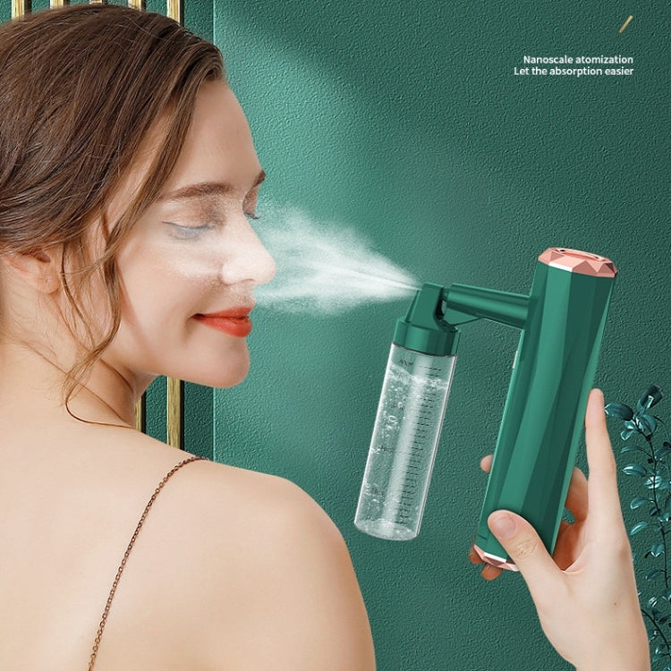 Handheld Blue Light Atomizing Indoor Electric Spray Disinfection Machine(Dark Green) by buy2fix