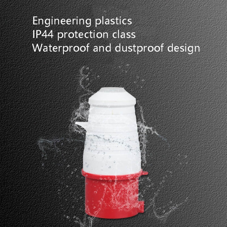 Industrial Plug IP44 Waterproof Aviation Connection Plug, Style: 4 Core 16A by buy2fix