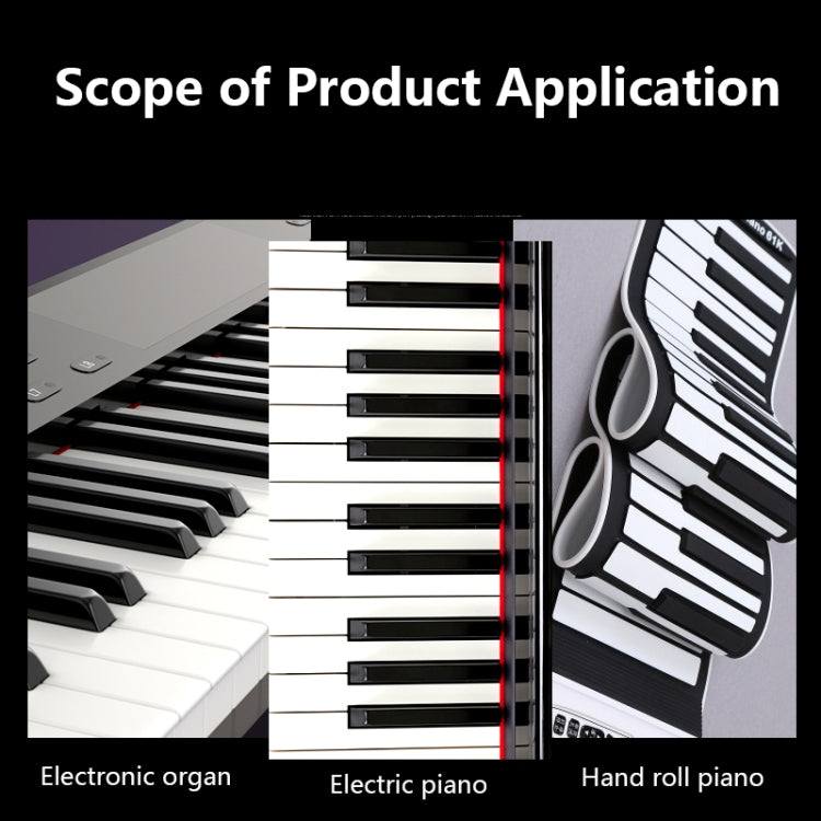 M52 88/76/61/54/49 Keys Piano Keyboard Stickers(Tree) by buy2fix