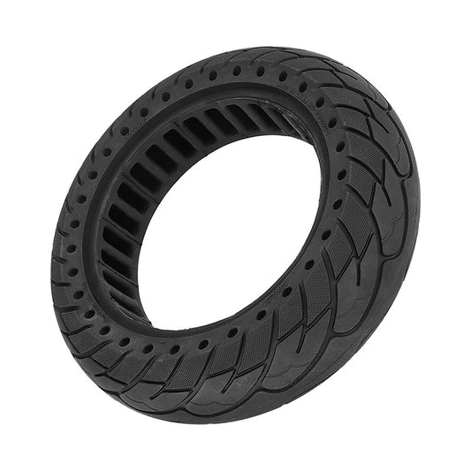 10 Inch Soid Tire Shock Absoption Tubeless Honeycomb Tyre for Ninebot Max G30 by buy2fix
