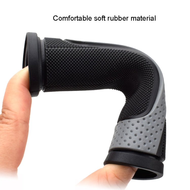 1 Pair FMFXTR Bicycle Grips Mountain Bike Non-Slip Rubber Grips, Style: Double Color Double Pass by FMFXTR