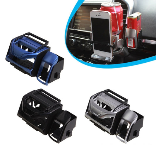 2 PCS SD-1012 Car Multifunctional Drink Holder Garbage Box(Silver) by buy2fix