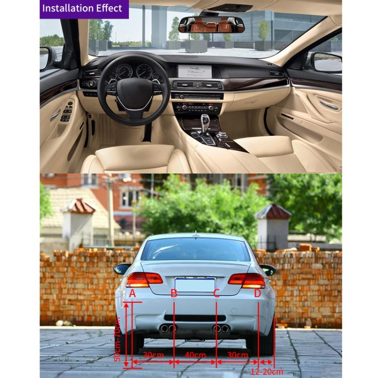 Wireless Radar with LED Display Automatic Alarm Reversing Assist(PZ314W) - Radar Detectors by buy2fix | Online Shopping UK | buy2fix